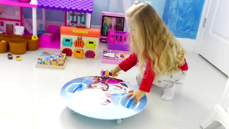 دیانا و اسباب بازی ها - خانه عروسک های باربی پرنسس دیانا